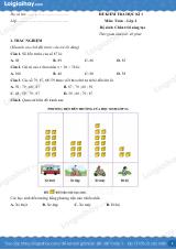 Đề kiểm tra học kì 1 Toán 2 Chân trời sáng tạo - Đề số 3